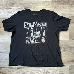 Slash black graphic tee #Slash
Mens XXL 2XL Guns n Roses
